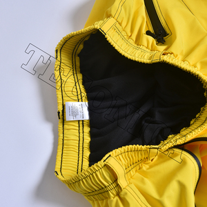 Pantalones de esquí transpirables para hombre al por mayor de cintura alta con estampado de pierna ancha y cremallera informal diseño OEM para deportes al aire libre Snowboard - Product Image 5