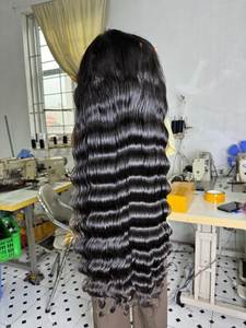 Perruques de cheveux humains vierges de densité 180% perruques de cheveux vietnamiens transparents hd Lace Front extensions de cheveux - Product Image 4