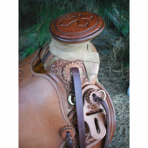 Selle Western en Cuir Véritable Y&Z pour Cheval - Prix de Gros Durable pour les Équidés - Product Image 3