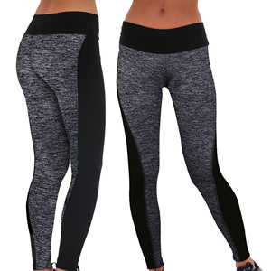 Leggings Deportivos de Cintura Alta para Mujer, con Logotipo Personalizado, Tejido de Punto, Spandex, Sin Costuras, para Yoga y Entrenamiento, Verano - Product Image 1