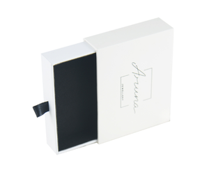 La CB-146 americano de diseño de lujo blanco hardy papel dibujar cierre de caja de regalo para joyería - Product Image 4