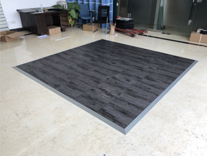 حلبة رقص متنقلة خشبية رخيصة سلس المستخدمة في الأماكن المغلقة والهواء الطلق أرضية حلبة رقص لحفلات الزفاف للبيع - Product Image 3