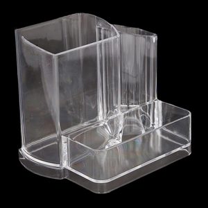 Acrylic Cosmetic <b>Makeup</b> Organizer Storage <b>Box</b> - White - Product Image 2
