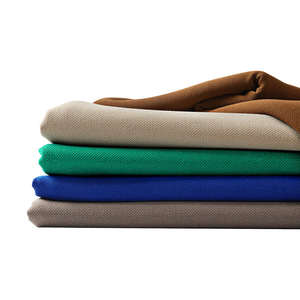 Polo de algodón, tela de Piqué, tejido de punto de poliéster, ropa deportiva de verano y otoño, traje de manga corta, Polo de tela para hombre - Product Image 1