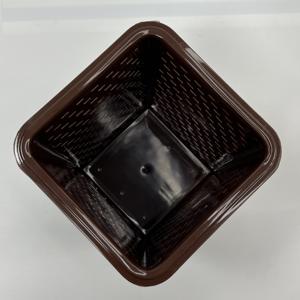 Panier de rangement carré compact pour cuisine bureau salle de bain écologique PP plastique Logo personnalisé OEM Service - Product Image 1