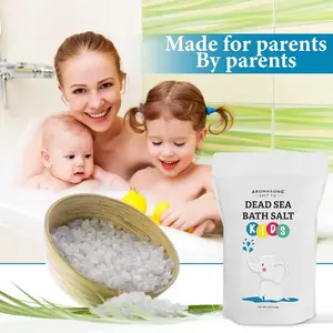 Private Label 4 Lbs. Fine Grain Large Bulk Resealable Pack <b>Dead</b> <b>Sea</b> Salt Kids Bath Soak Ylang Ylang <b>Mineral</b> Minimum Order - Product Image 3