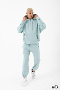 ชุดวอร์มผ้าฝ้าย 100% สีสันตามสั่ง ทรงโอเวอร์ไซส์ ยืดหยุ่นได้ ไซส์พลัส สำหรับทุกเพศ ฤดูใบไม้ร่วง 2023 - Product Image 2