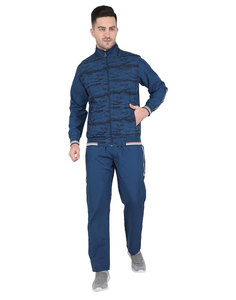 Survêtement à manches longues avec logo personnalisé OEM pour hommes, ensemble de jogging, costume 2 pièces avec veste à fermeture éclair, tenue pour hommes, design - Product Image 4