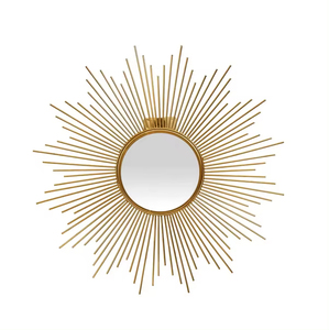 Premium Quality Rose Gold Color Luxury Design Flower Shape <b>Frame</b> Wall Decorative <b>Mirror</b> High Demanding Wall <b>Mirror</b> for Sale - Product Image 3