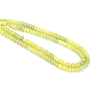 Cuentas Redondas de Jade Limón: Piedra Preciosa Lisa AAA, 7-8 mm - Product Image 4