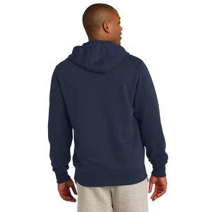 Sudadera con capucha de algodón con estampado personalizado al por mayor sudadera térmica fina y ligera con cremallera para hombre - Product Image 2