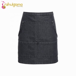 Delantal de lino impermeable de estilo nórdico, modelo de niños hecho a medida, venta al por mayor, ropa de trabajo de Chef, delantal de cocina de cintura ajustable - Product Image 6