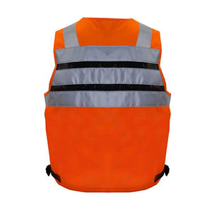 Gilet de sécurité réfléchissant à fort impact, respirant, certifié CE, en polyester, personnalisable, vêtements de travail - Product Image 3