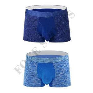 Sous-vêtements boxer pour homme en maille confortable, 95% polyester, 5% élasthanne, logo personnalisé en gros, respirant, 3 paquets - Product Image 5
