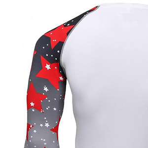 เสื้อแขนยาวเต็มตัวทำจากผ้าสแปนเด็กซ์/ โพลีเอสเตอร์ระบายอากาศได้ดีเป็นมิตรกับสิ่งแวดล้อม - Product Image 4