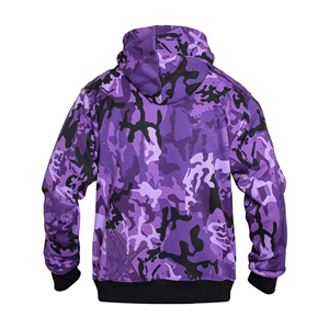 Sweat à capuche zippé pour hommes Boxy Design 100% coton Lavage à l'acide personnalisé French Terry avec Sun Faded Distressed Applique unisexe Technics - Product Image 2