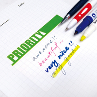 Blocs-notes autocollants transparents, imperméables, pour le bureau et les fournitures scolaires