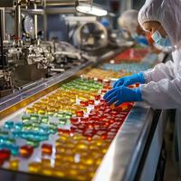 Bonbons gélifiés au chanvre à saveur de fruits pour un meilleur sommeil, marque privée, 60 unités