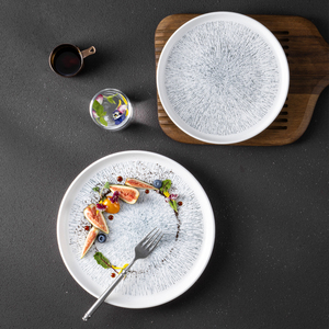 <span class=keywords><strong>Assiette</strong></span> de Présentation en <span class=keywords><strong>Céramique</strong></span> YAYU pour Restaurant Italien, Vaisselle en Porcelaine Durable à Motifs Hôteliers, Vente en Gros Usine - Product Image 2