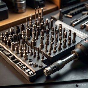 Bộ tua vít và mũi khoan đa năng cao cấp, dụng cụ chuyên nghiệp, dùng trong công nghiệp, sản xuất theo yêu cầu - Product Image 2