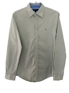 Chemise solide en coton 100% de qualité supérieure pour hommes, manches longues, teint en fil, respirant, séchage rapide, anti-rides, personnalisé - Product Image 6