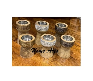 Ensemble de 6 brûleurs à oud arabes de designer, taille personnalisée, forme ronde, brûleur à dukhoon à prix raisonnable - Product Image 5