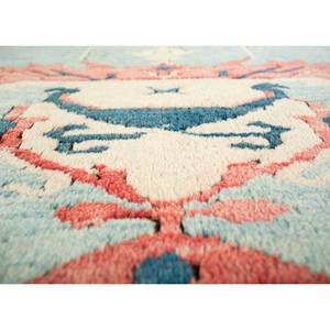 Alfombra de Lana Anudada a Mano Nuray Azul Pae-924, Rectangular de 9x12, con Patrón de Medallón, para Decoración del Hogar, Auto y Sala de Estar - Product Image 3