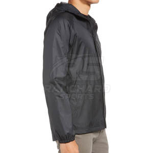 Chaqueta Cortavientos Ligera e Impermeable para Hombre, Chaqueta Deportiva Casual para Primavera - Product Image 4