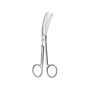 Nouveauté, ciseaux chirurgicaux à lame incurvée, logo personnalisé, lame émoussée, acier inoxydable, instruments médicaux pour pansements, utilisation hospitalière - Product Image 1