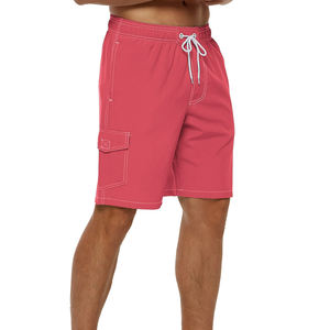 Running <b>Men's</b> <b>Shorts</b> Breathable Lightweight Nylon Quick Drying High <b>Elastic</b> Sweat-Wicking Four-Way Stretchy Board <b>Shorts</b> - Product Image 1