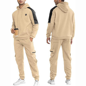 Ensembles de survêtements d'hiver pour hommes, vêtements de jogging, 100% coton, légers, respirants, écologiques, survêtements de haute qualité - Product Image 3