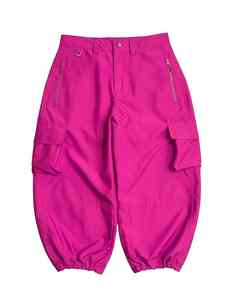 กางเกงบิบสกีและสโนว์บอร์ดแบบหลวมสำหรับฤดูหนาว สีพื้น ไซส์พลัส สำหรับผู้ใหญ่ ระบายอากาศได้ดี กันลม ขนาดใหญ่พิเศษ - Product Image 4