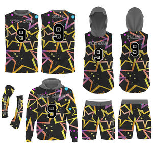 โลโก้ทีมที่กําหนดเองวินเทจ 100% โพลีเอสเตอร์ระเหิดปักผู้ชายแขนกุด 7v7 ชุดฟุตบอลเสื้อ - Product Image 1