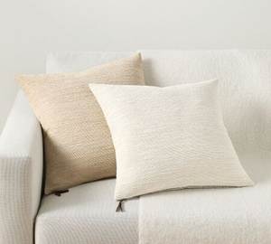 Funda de Almohada Decorativa de Lujo Faye, Tejida en Algodón, con Cierre de Cremallera y Diseño Extraíble - Product Image 4