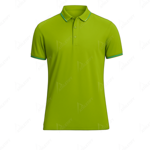 Polo élégant pour hommes 100 coton à manches courtes coupe classique confortable Golf Polo T Shirt personnalisable - Product Image 3