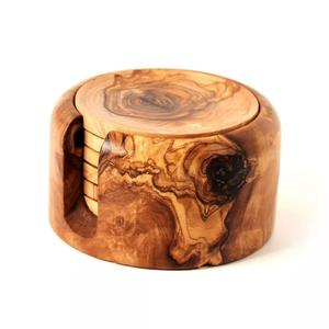 Sous-verres en bois naturel poli de qualité supérieure pour la décoration de la maison et du bureau - Product Image 6