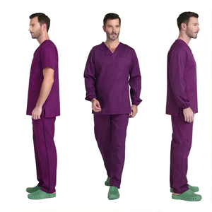 Uniformes Médicos Profesionales para Hospital, Conjuntos de Uniformes de Algodón y Poliéster, Uniformes Duraderos para Médicos, Enfermeras y Clínicas - Product Image 1