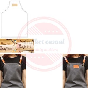<b>Denim</b> Cotton Straps Barber <b>Apron</b>\High Quality Custom Logo and Sizes Hair Cutting Baber <b>Aprons</b> - Product Image 6