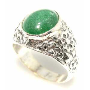 Anillo de Plata de Ley 925 para Hombre con Engaste de Ágata Verde, Bañado en Rodio, Certificado IGI, Joyería Fina para Uso Diario - Product Image 3