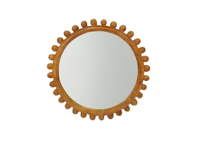 กระจกติดผนังไม้ขนาดเล็กสำหรับห้องนั่งเล่นดีไซน์ใหม่ - Product Image 6