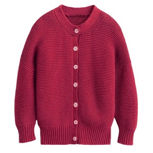 Cárdigan de Algodón para Mujer, Talla Grande, Invierno, Casual, Universitario, Grueso, de Punto, con Bordado y Botones en la Parte Delantera - Product Image 2