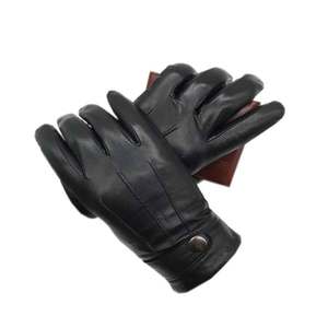 Guantes de moda de cuero hechos a medida de todos los tamaños disponibles de alta calidad Guantes de conducción para hombres Guantes de cuero hechos - Product Image 2