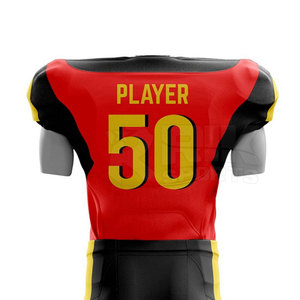 Uniforme de football américain sur mesure de haute qualité, respirant, best-seller - Product Image 4