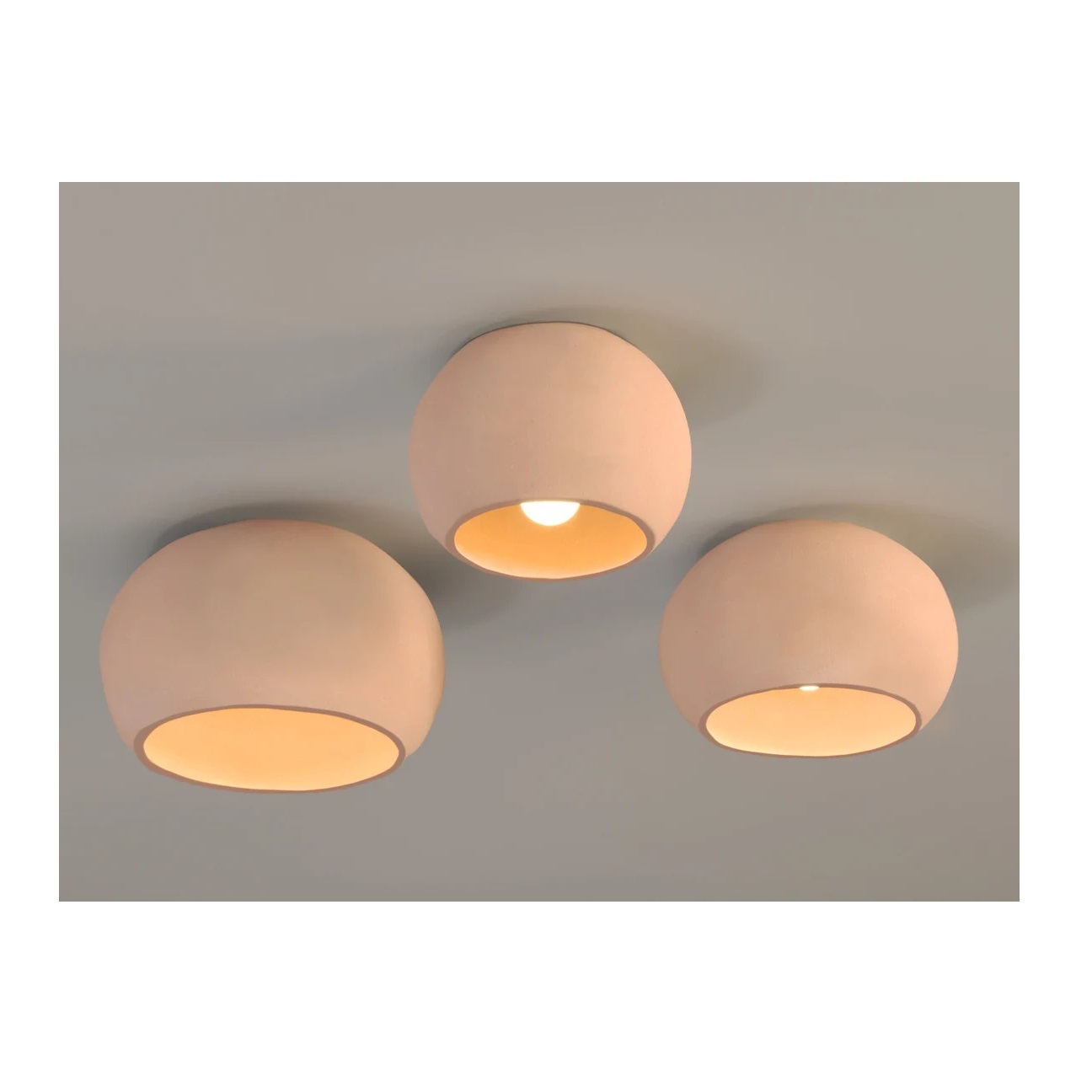 Export Quality Modern LED Flush Mount Ceiling Lamp with Acrylic Shade for Bedroom Living Room and Offices Available for Sale
