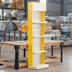 ADONG A38 Estantería Góndola de un solo lado Estante de supermercado de metal resistente para un almacenamiento eficiente Apariencia de tienda moderna OEM/ODM - Product Image 3