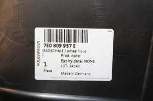 Aile intérieure de <span class=keywords><strong>roue</strong></span> <span class=keywords><strong>avant</strong></span> de <span class=keywords><strong>voiture</strong></span> automatique pour VW Transporter / Multivan T7 / T6 2015 - 7E0 809 957 D/7E0 809 957 E - Product Image 5