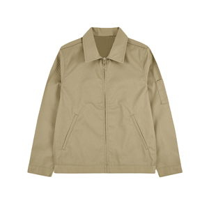 Veste de travail d'hiver pour hommes de haute qualité toile de coton brossée personnalisée taille XL poches cargo surdimensionnées à double entrée capuche High Street - Product Image 1