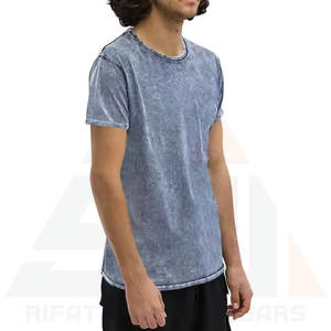 Camisetas de Manga Corta de Algodón 100% para Hombre, Diseño Nuevo, Personalizadas, Casuales, Lavado Ácido, Tejidas, de Alta Calidad, Transpirables, Corte Regular - Product Image 6