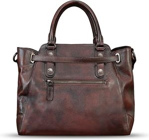 OEM personnalisé élégant élégant en cuir de vachette pour femmes sac fourre-tout véritable sac à bandoulière fabriqué à la main à la mode en gros - Product Image 2