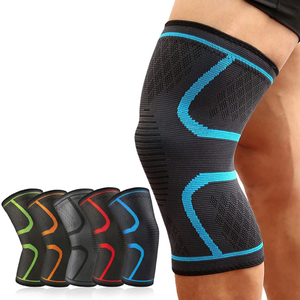 Rodillera transpirable ajustable hecha a medida de alta calidad, Color sólido, diferentes tipos de soporte de rodilla para venta al por mayor - Product Image 5